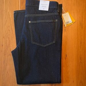 H&M Men’s Navy Straight-Leg Jeans